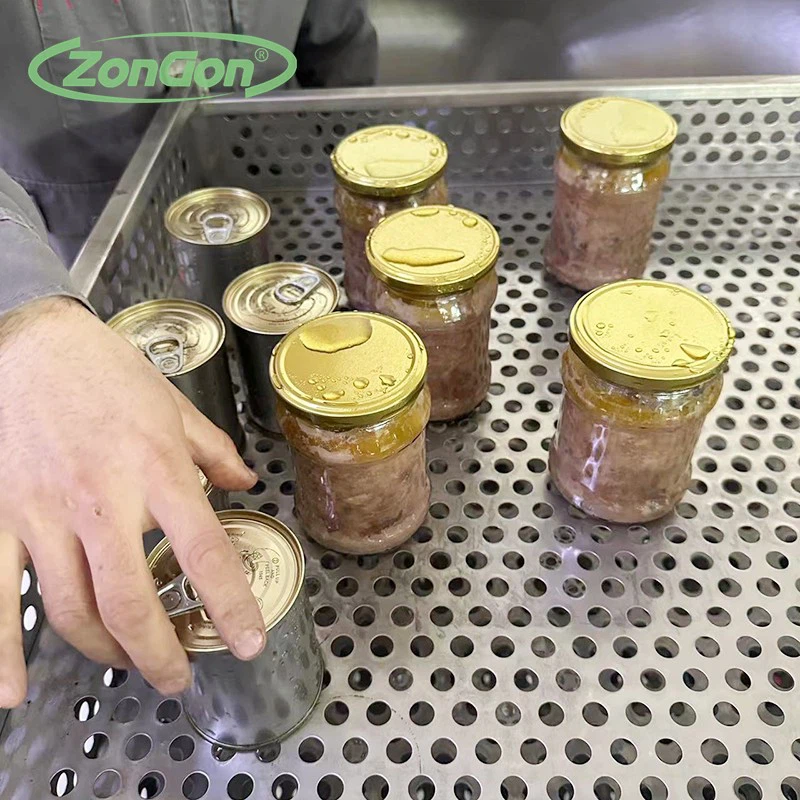 Vacuum Food Sterile Machine For Juice Glass Bottle